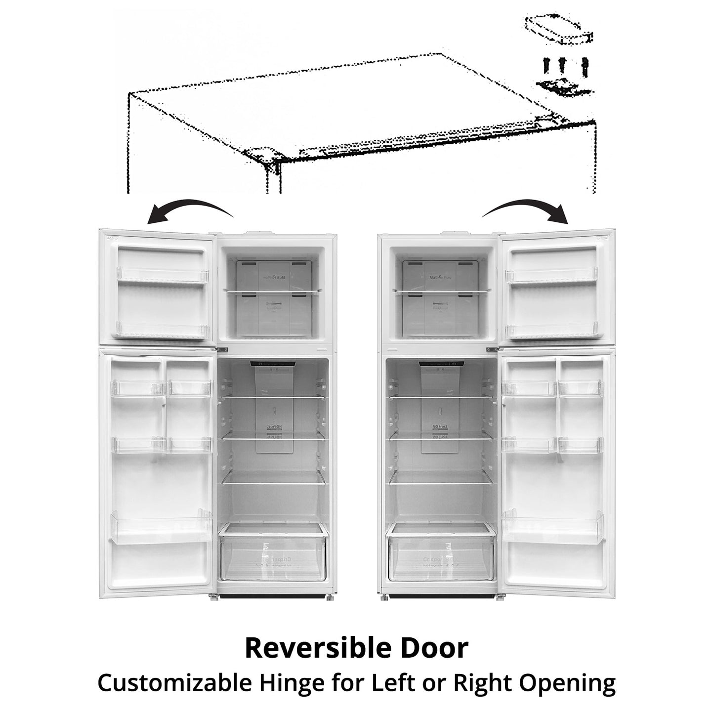 348L Refrigerator (Inverter)