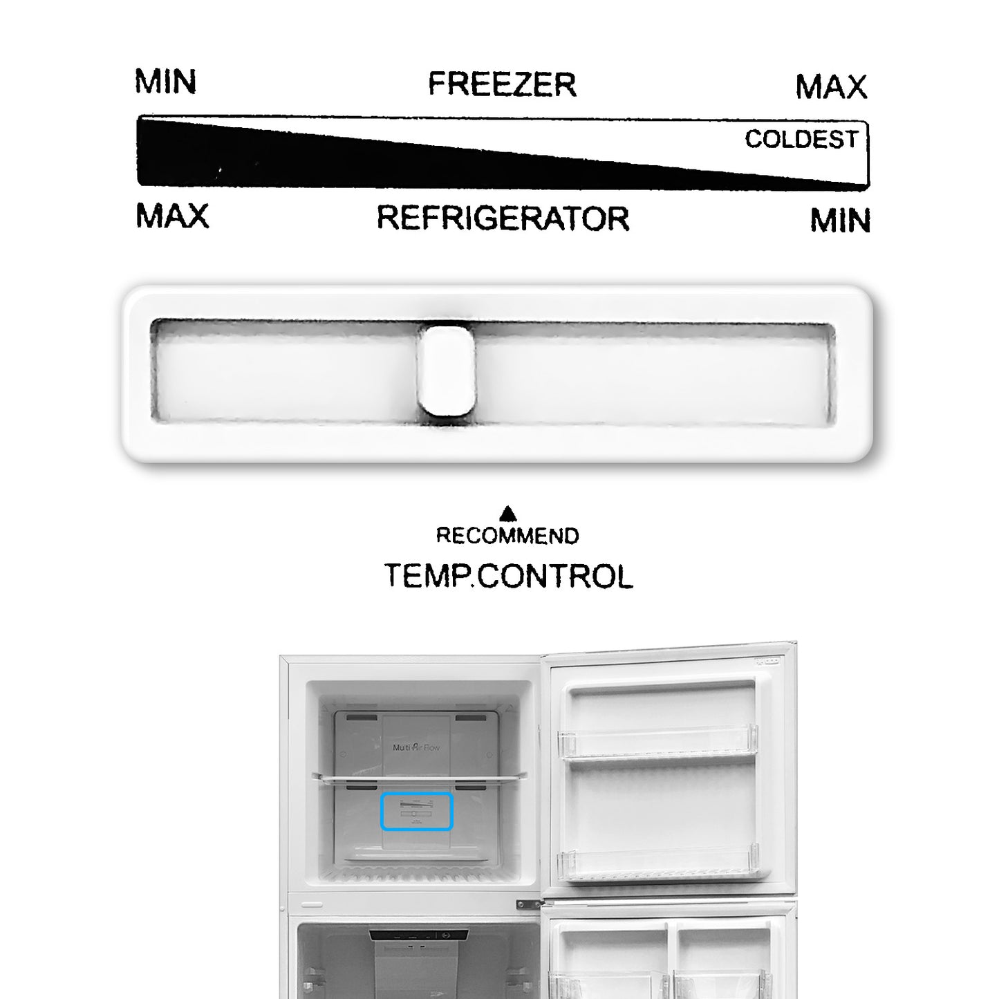 348L Refrigerator (Inverter)