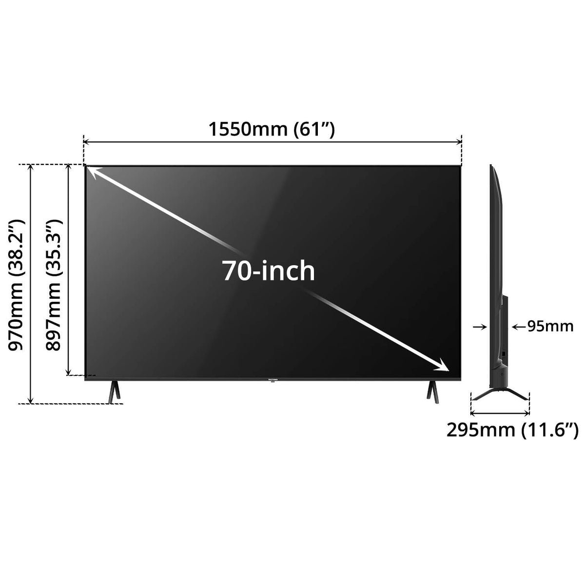 70" QF25 TV